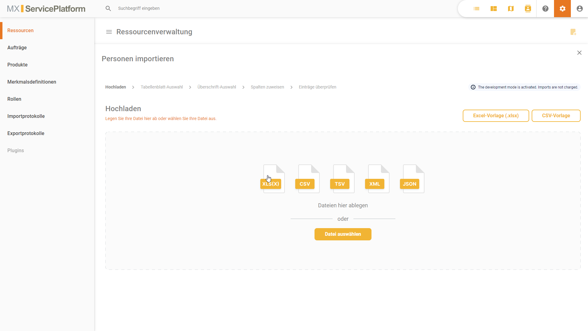 Personenimport